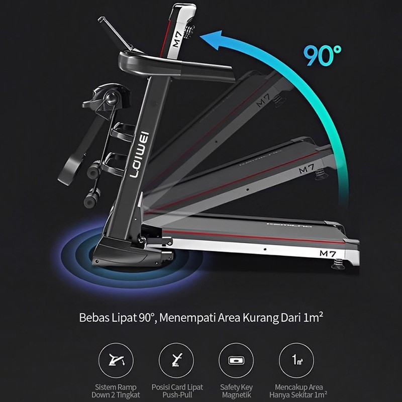  Keep Going Max Treadmill Elektrik  M7