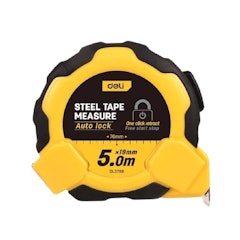 Deli Tape Measure Auto Lock 5 meter