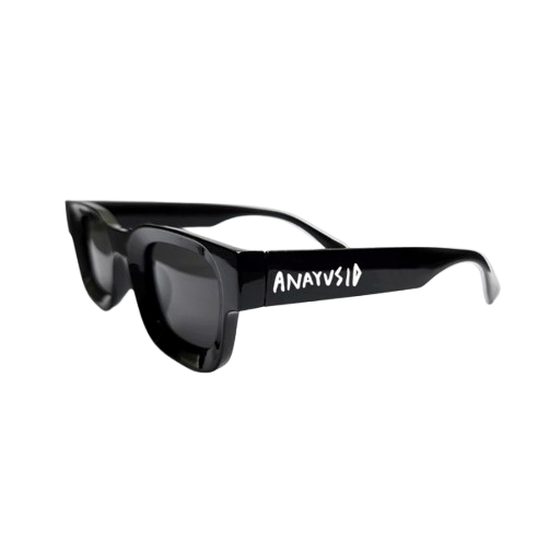 Anayusid Eyes Fashion Bold Glasses Full Black