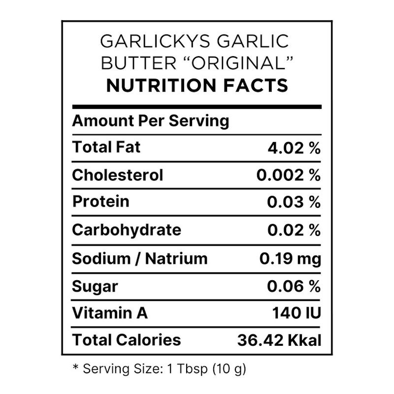 GARLICKYS Premium Garlic & Herbs Butter 5