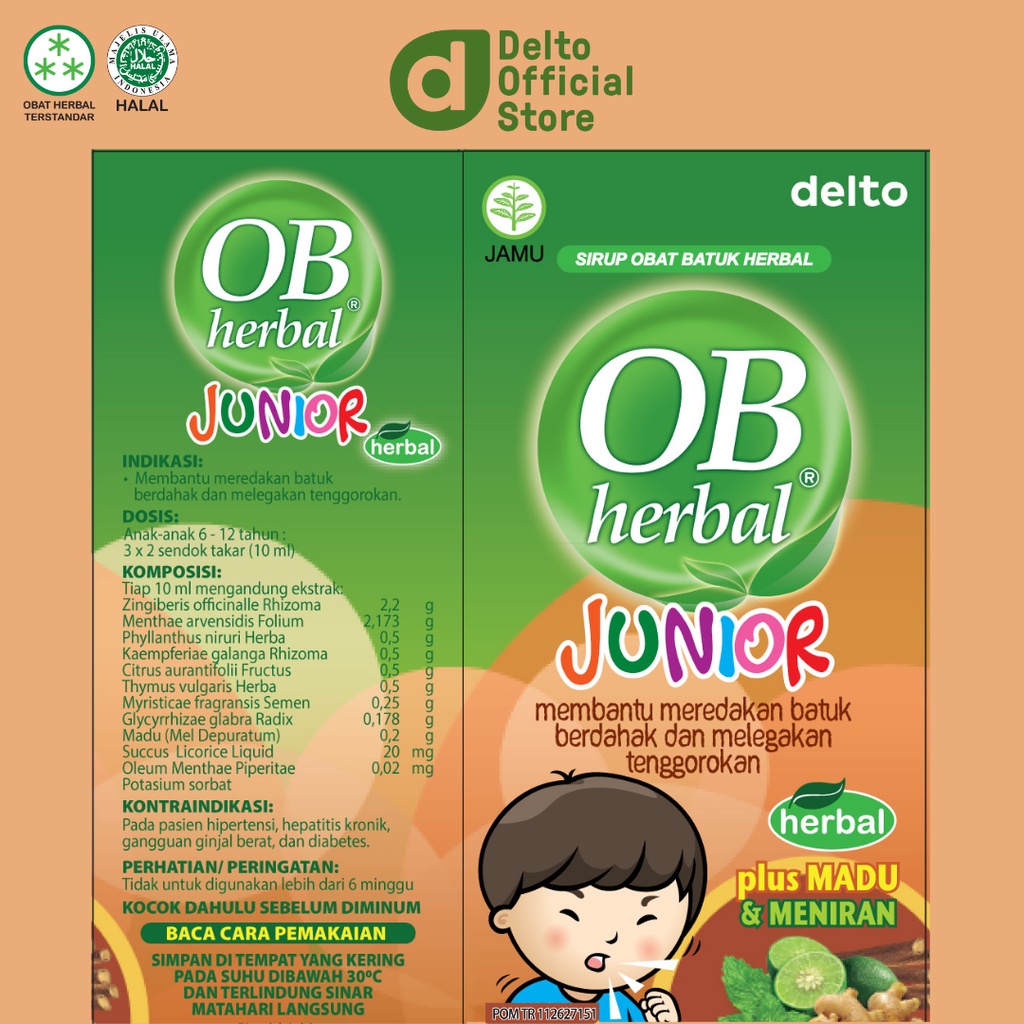 Deltomed OB Herbal Junior