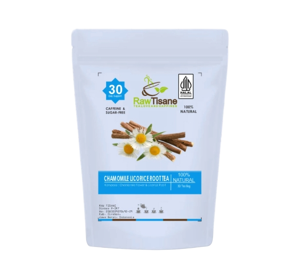 Raw Tisane Chamomile Licorice Root Tea