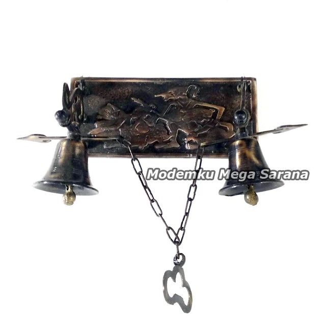  Lonceng Angin Kuningan Wayang Punakawan
