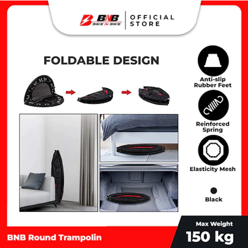 Bike N Bike Trampoline Olahraga Portable 2