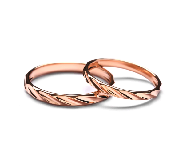 Lino and Sons Maxine Couple Gold Ring