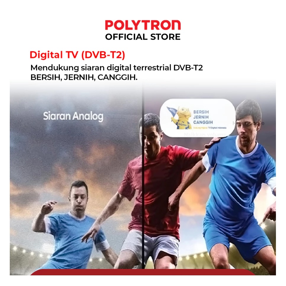 Hartono Istana Teknologi Polytron  24″ Digital TV PLD 24V1853