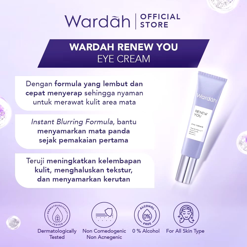 Paragon Technology and Innovation Wardah Renew You Eye Cream