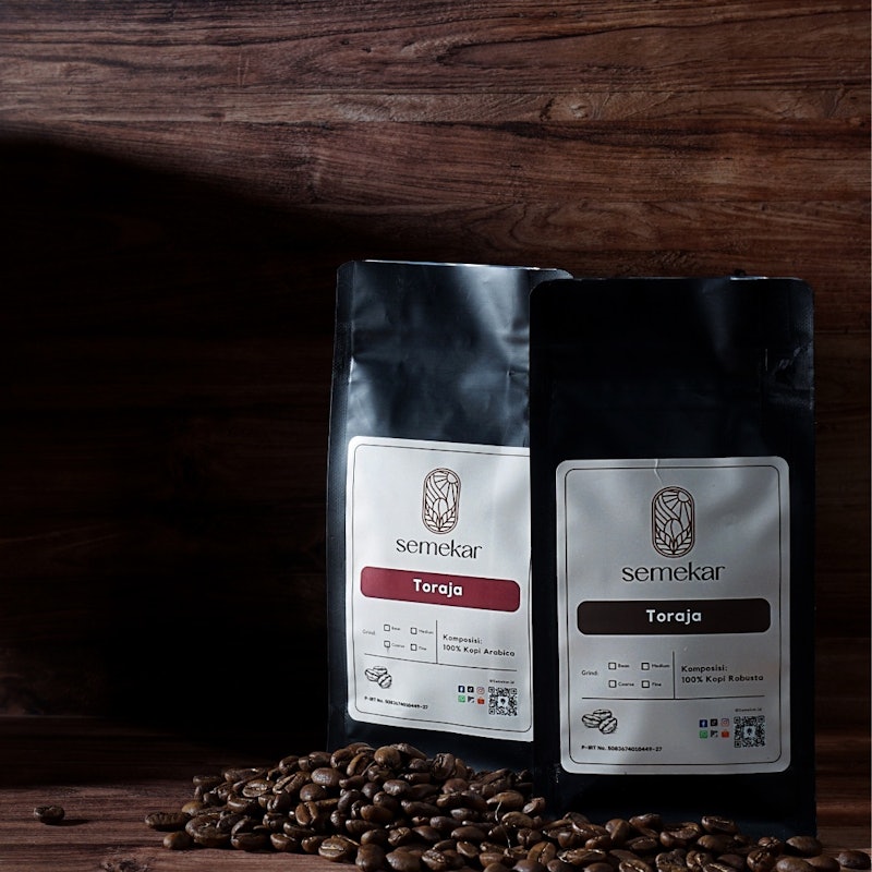 Semekar Coffee Kopi Robusta Toraja Kalosi Grade 1 3