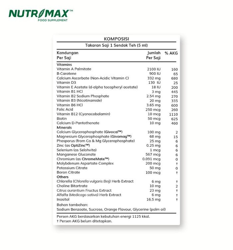 Nutrimax Rainbow Kidz 5