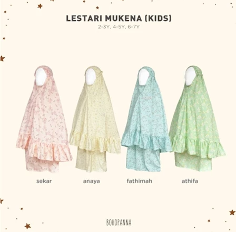 BohoPanna Raya Collection Lestari Mukena 2