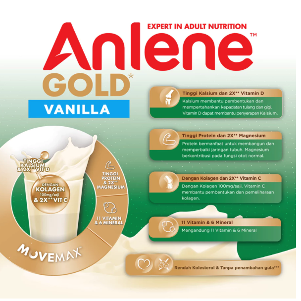 Fonterra Brands Indonesia Anlene™ Gold Vanilla