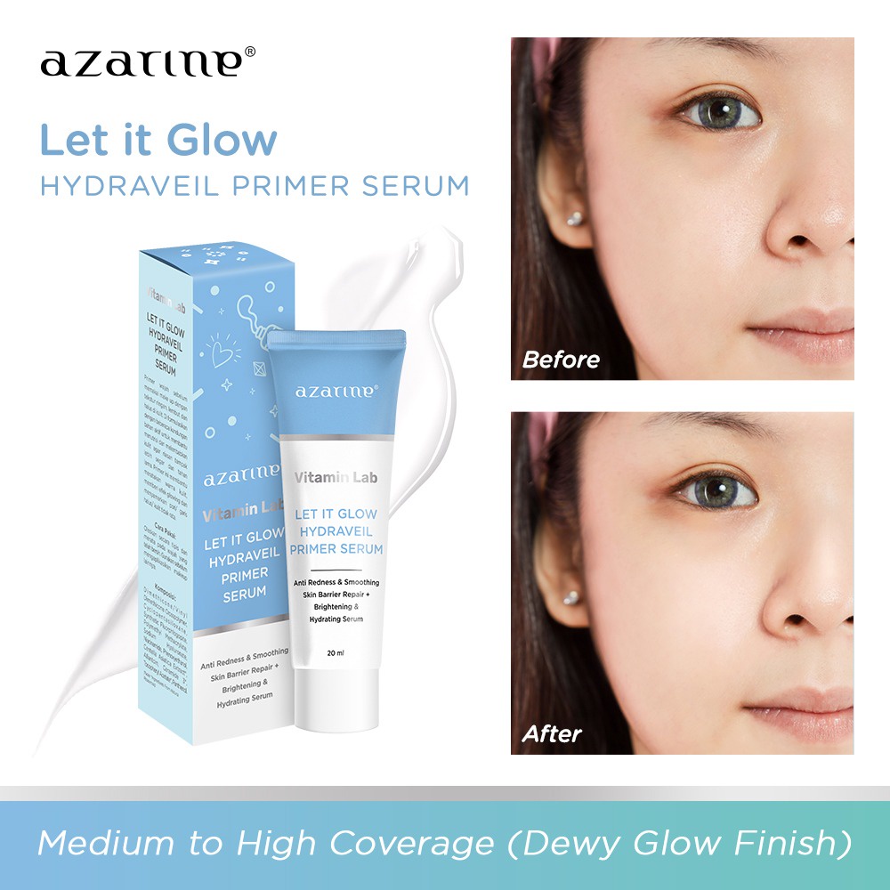 Wahana Kosmetika Indonesia Azarine® Let It Glow Hydraveil Primer Serum