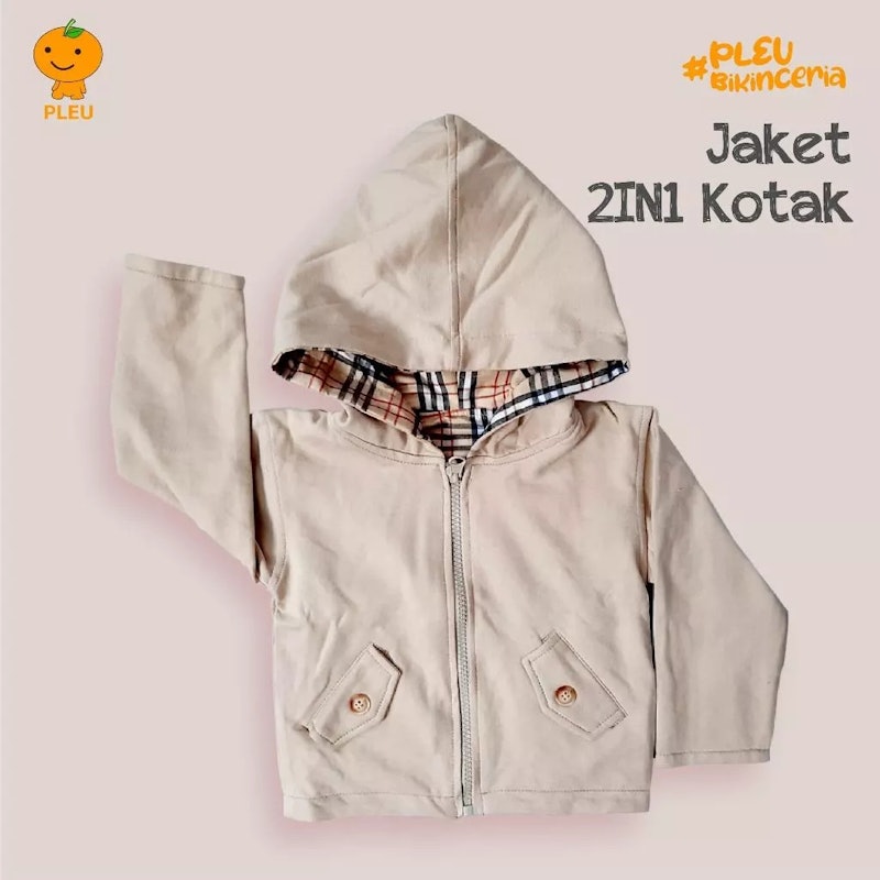 PLEU Jaket 2 IN 1 Kotak 3