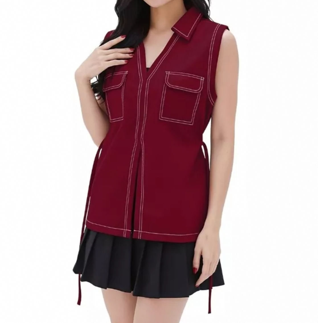  LEENBENKA Kyuta Vest Wanita  #6B90