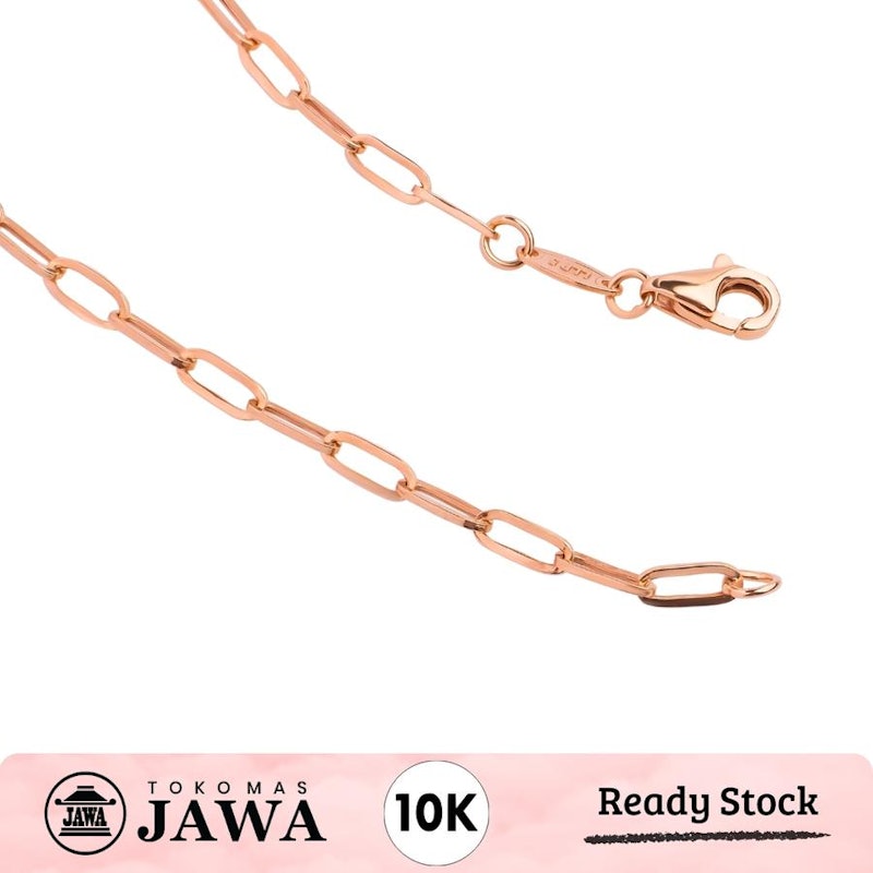 Kalung Polos Emas Cattena Kadar 10 Karat 4