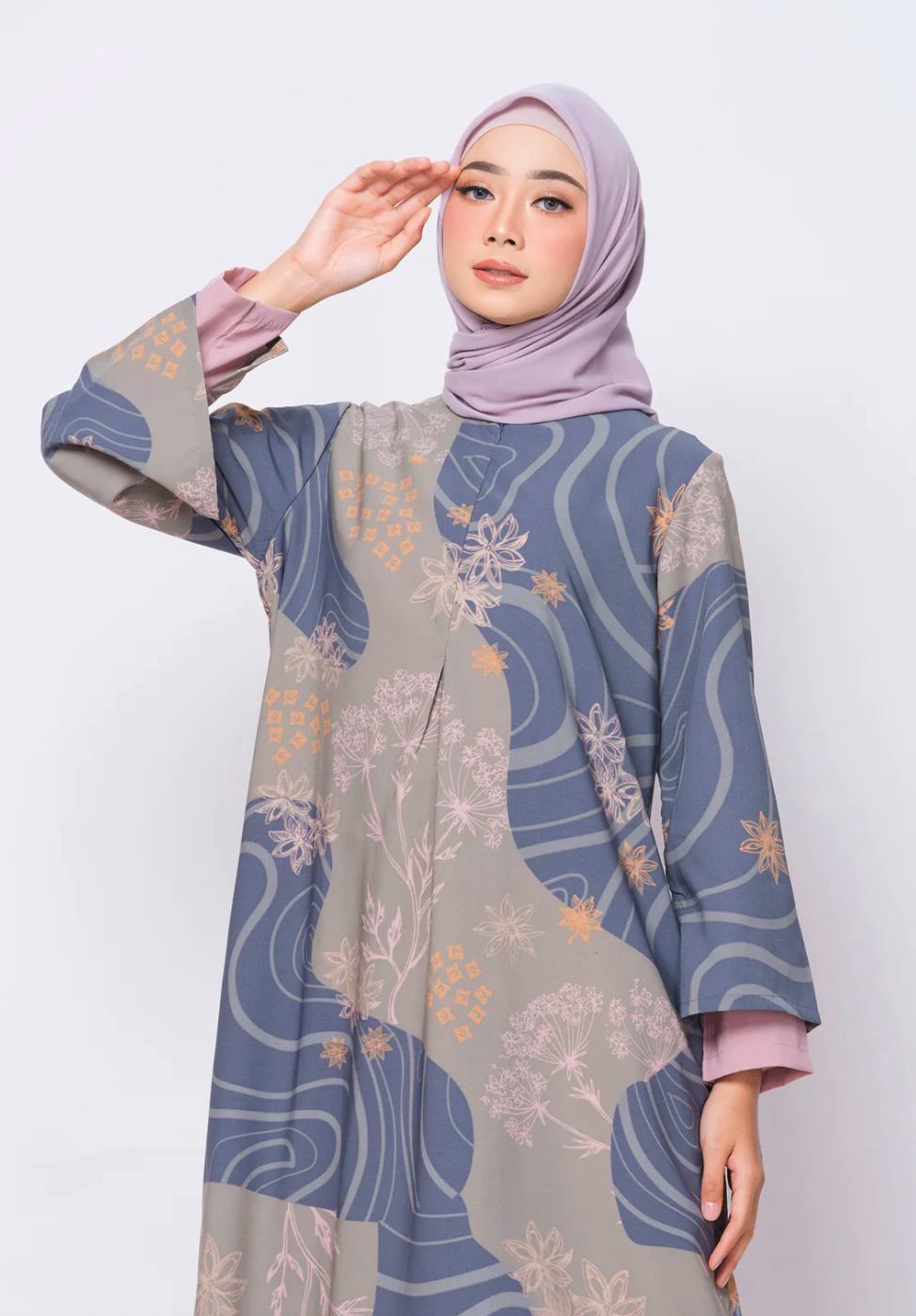 Luny Dark Grey Gamis 2