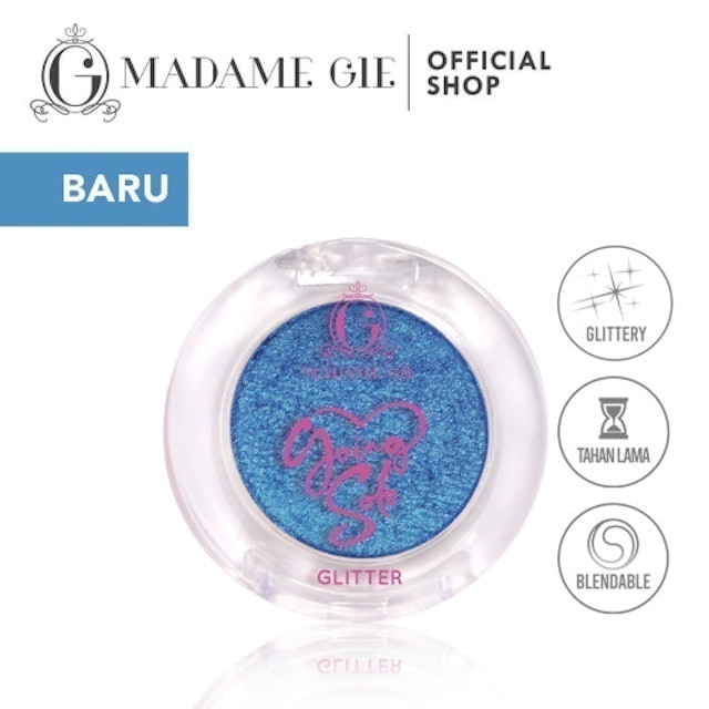 Madame Gie Going Solo Glittery Pressed Eyeshadow