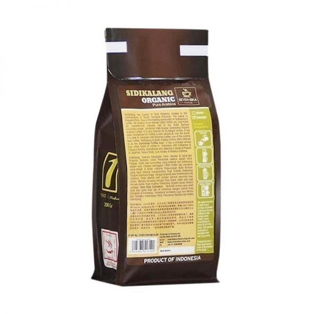 Seven Bika Coffee Seven Bika Coffee Sidikalang Organic Pure Arabica