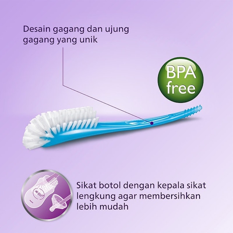 Philips Avent Sikat Botol dan Dot 2