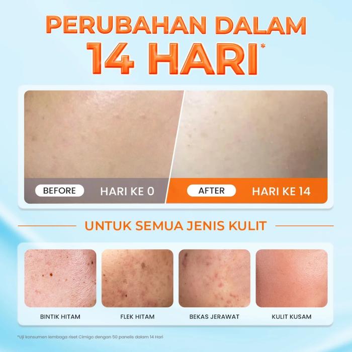 Eka Jaya Internasional Hanasui 10X Active Complex Bright Expert + Tranexamic Acid Moisturizer Gel