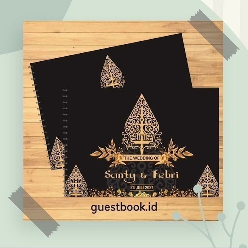Guestbook.id Guest Book Custom Nama Adat 2