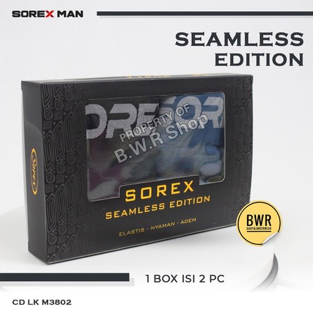 Prakarsa Jaya Sentosa Sorex Man CD Boxer Seamless Edition LK-3802