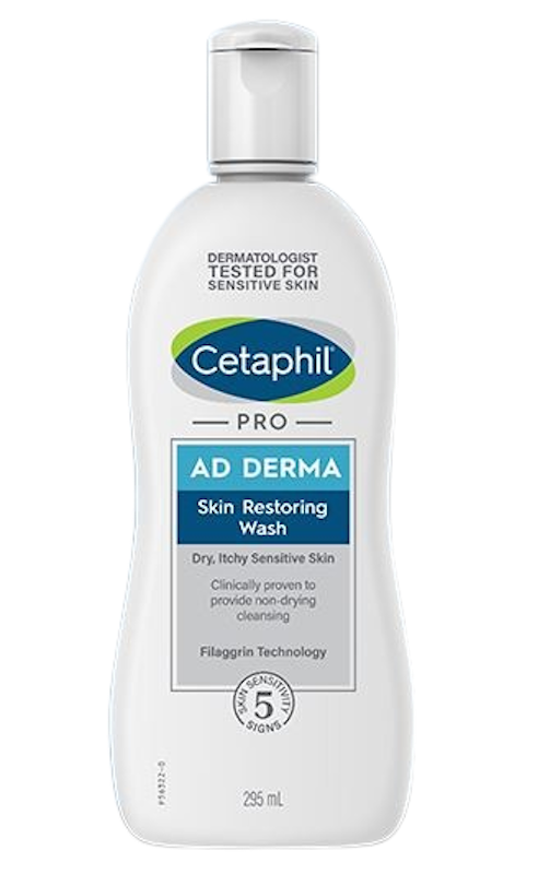 Cetaphil Pro AD Derma Skin Restoring Wash 1
