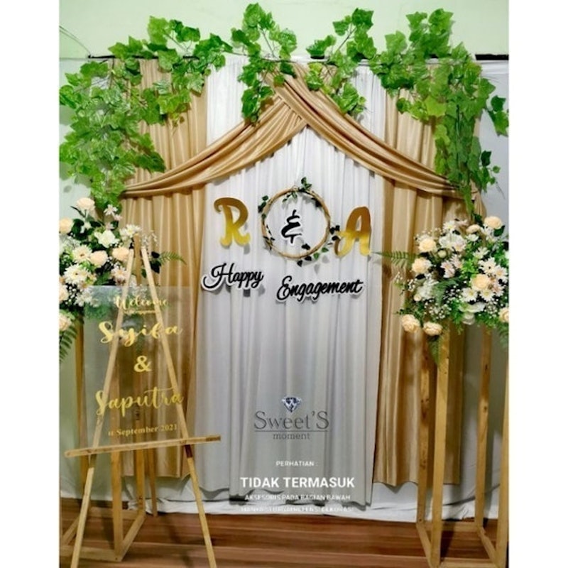 Paket Backdrop Lamaran 3