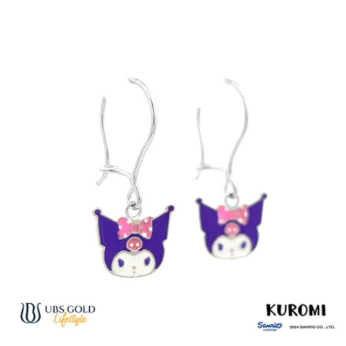 Untung Bersama Sejahtera UBS Gold Anting Emas Anak Sanrio Kuromi 17K Whitegold AAZ0039