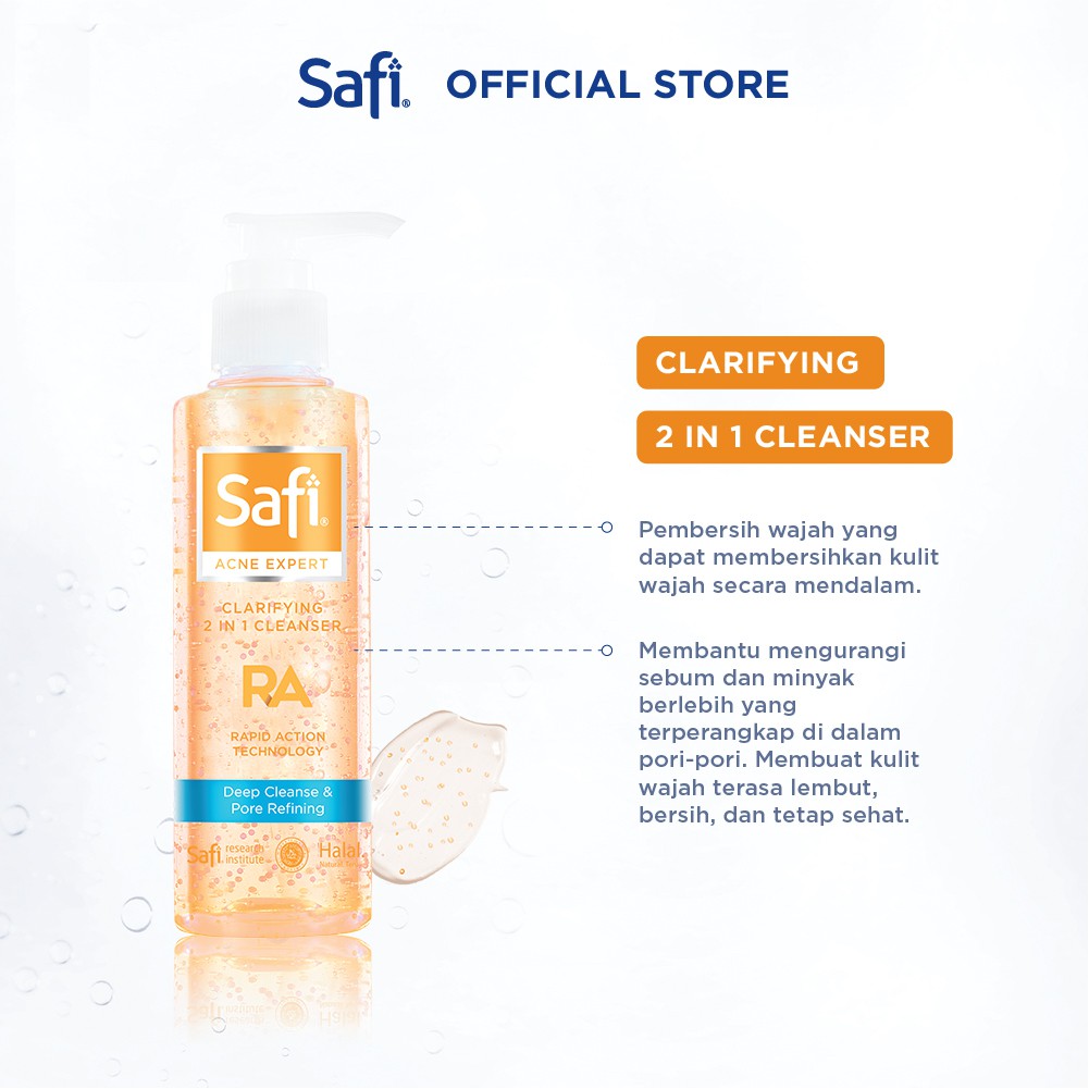 Safi Acne Expert Clarifying 2-in-1 Cleanser