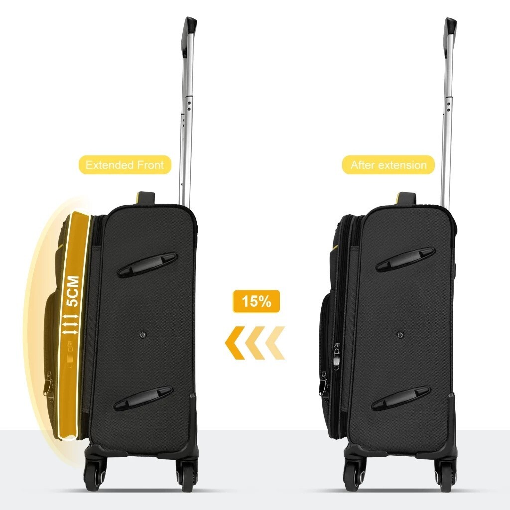 JZR Suitcase Koper kain 20 inci 2