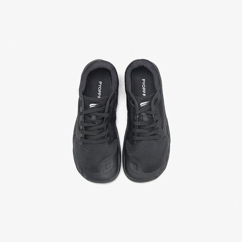 Pyopp Fledge Day 02 Barefoot Sneakers Black On Black 3