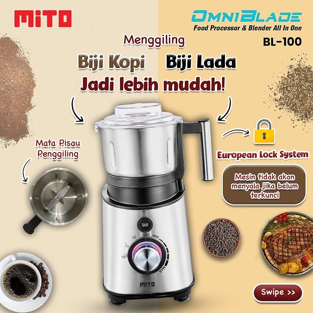 MITO Electronic MITO Food Processor Omni Blade BL100