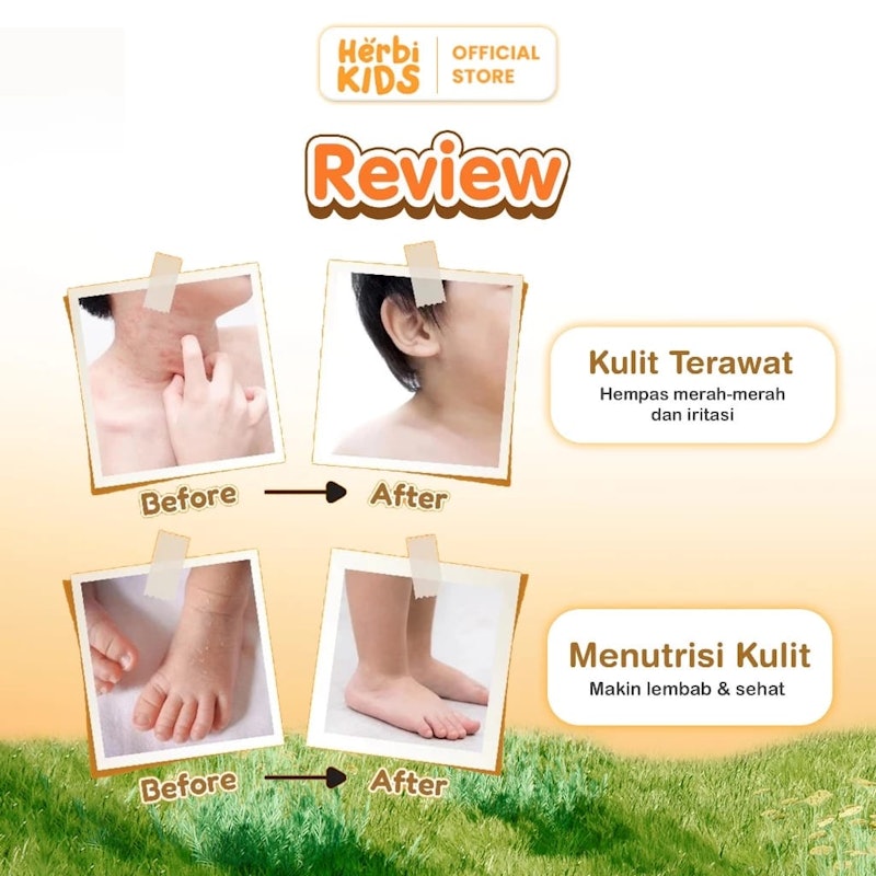 Herbikids 3in1 Baby Care For Face & Body 4