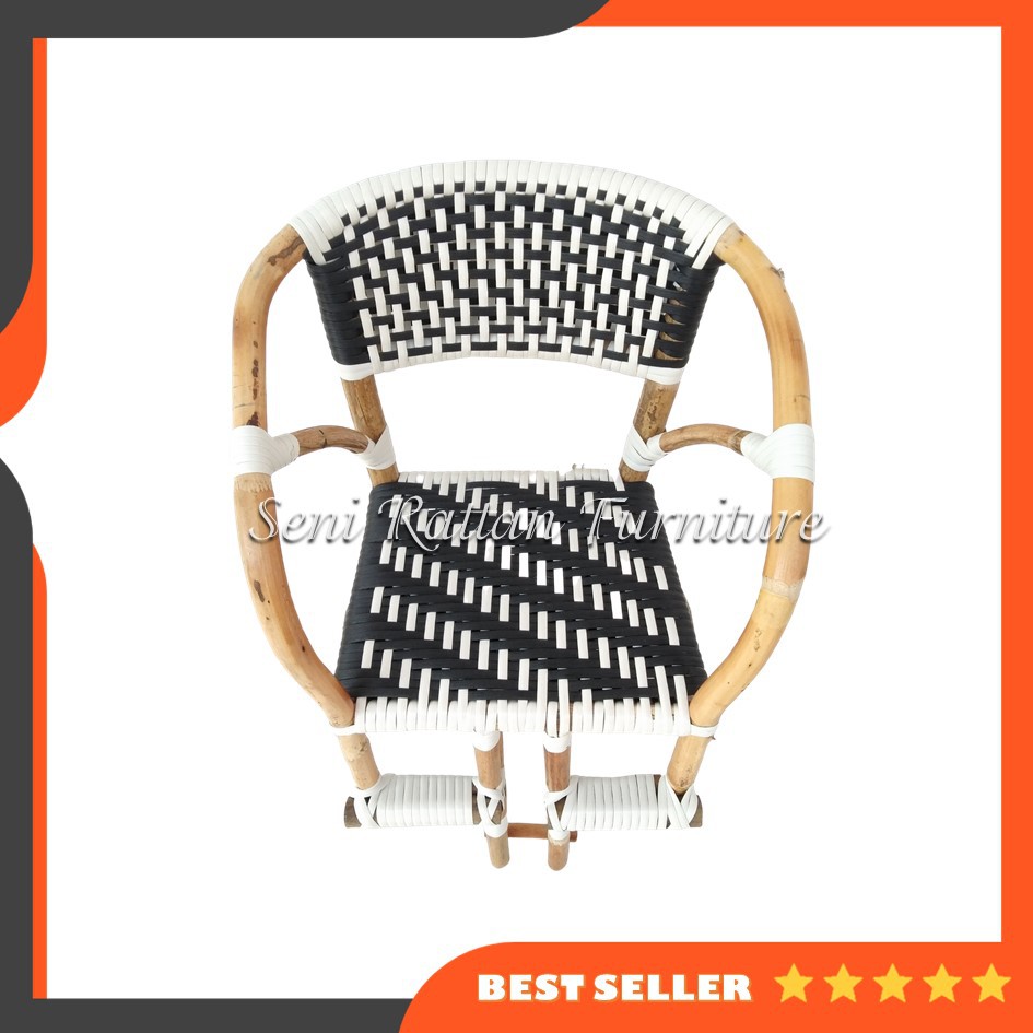 Seni Rattan Furniture Boncengan Kursi Sepeda Rotan
