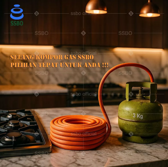 SSBO Selang Kompor Gas 3 Lapis Per Meter 4