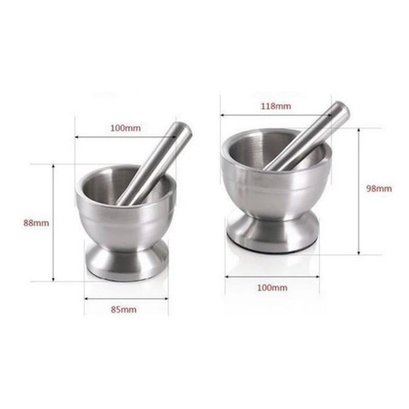 Mortar and Pestle Stainless Steel 304 Lumpang 2