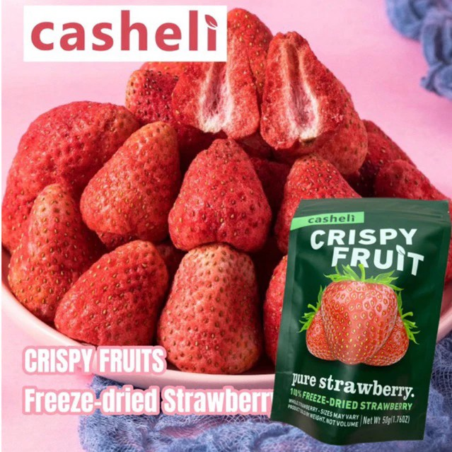  casheli Crispy Fruit Pure Strawberry