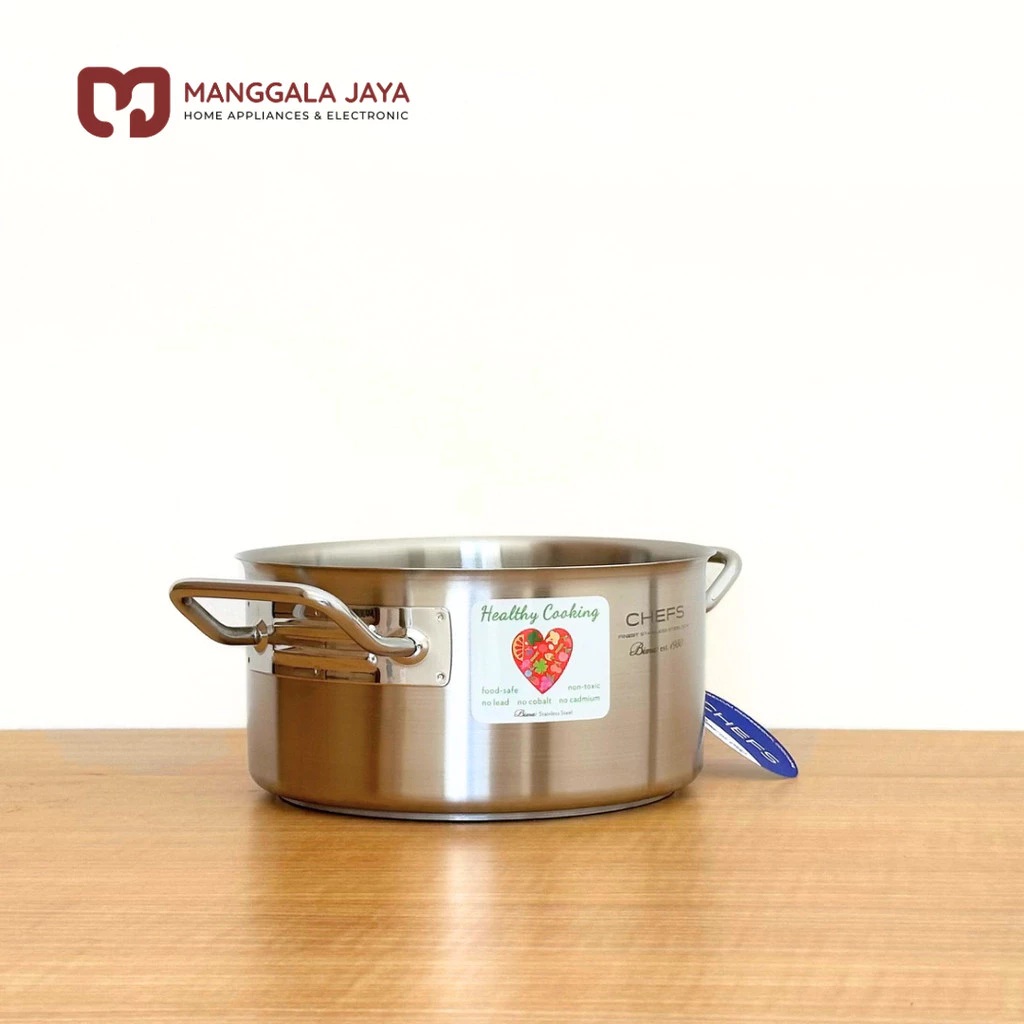 Perusahaan Logam Bima Bima™ Chefs S/S Casserole 20 cm  BP1900320