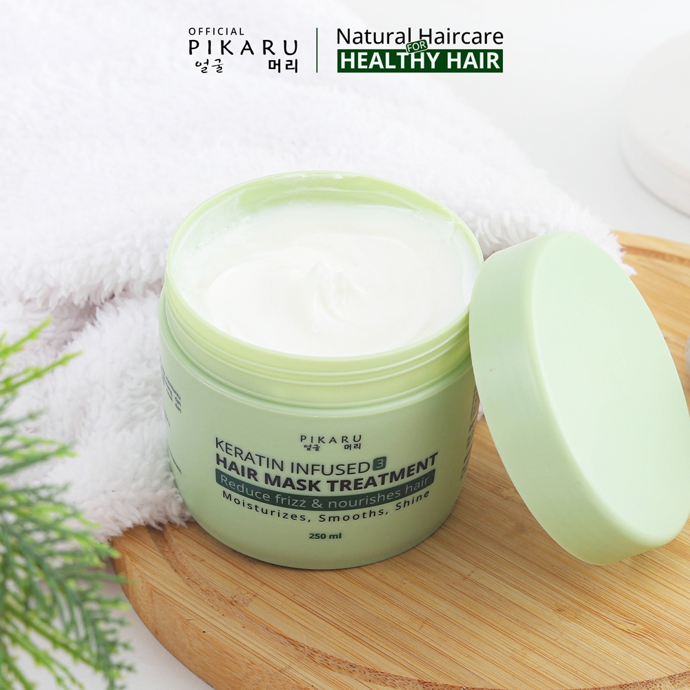 Global Jaya Ultima Pikaru Keratin Infused 3 Hair Mask Treatment