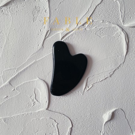  Obsidian Gua Sha Massage Tool