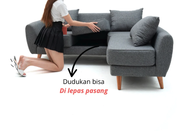  Yohana Sofa Arabela L Sudut 3 Dan 2 Dudukan