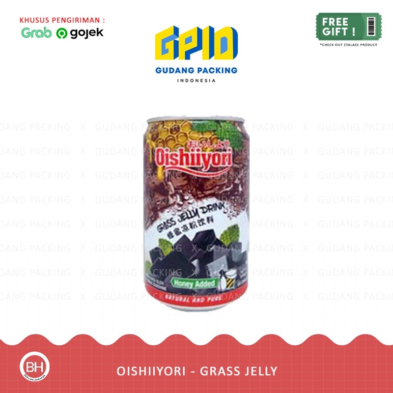 Oishiiyori Grass Jelly 4