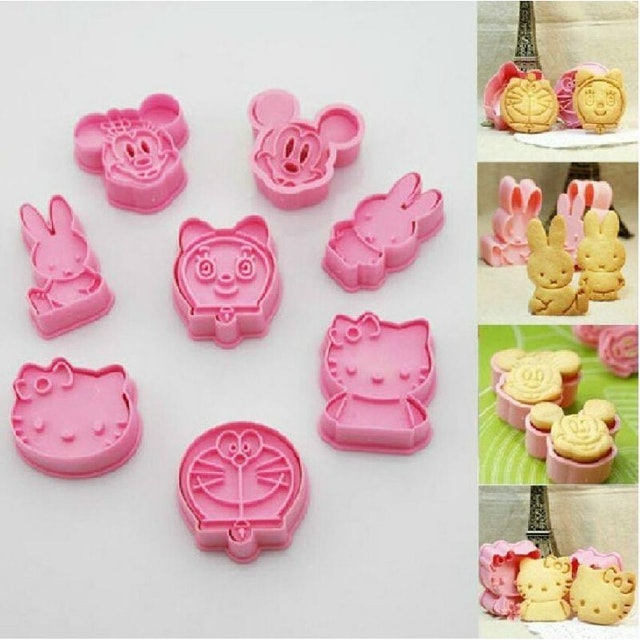  Cetakan Kue Kering Karakter