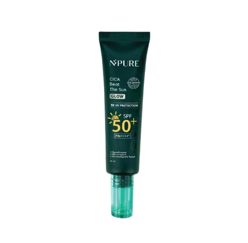 N'PURE ｜ Cica Beat The Sun Glow SPF50+ PA++++