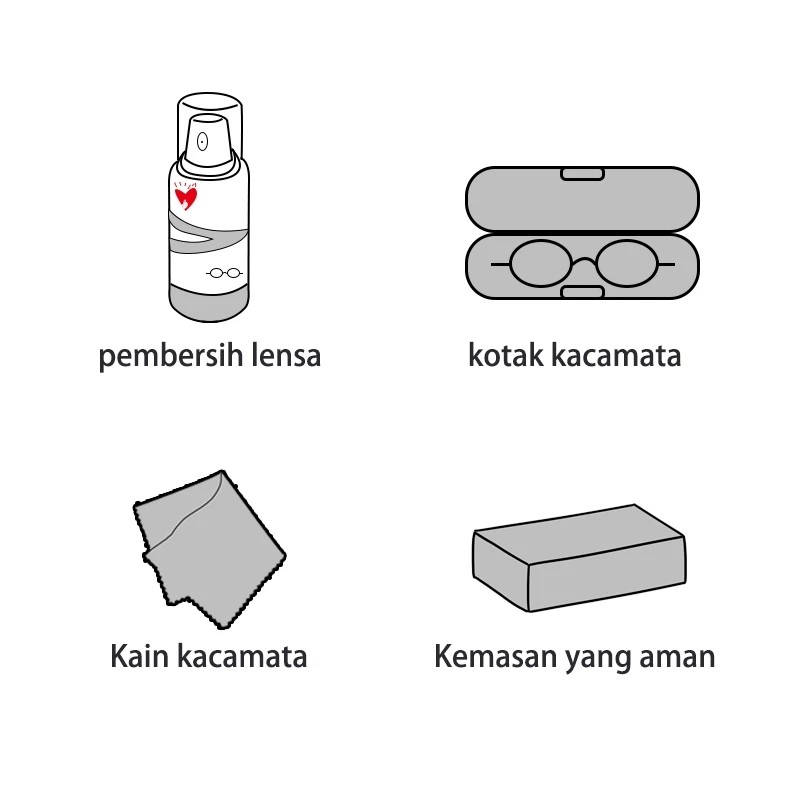  FOMAMATA Kacamata Minus Cat Eye