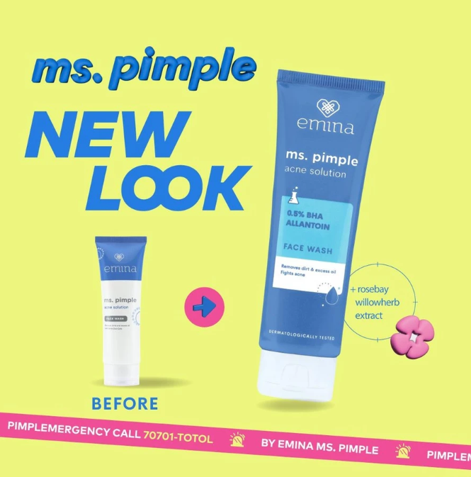 Paragon Technology and Innovation Emina Ms. Pimple Acne Solution Face Wash
