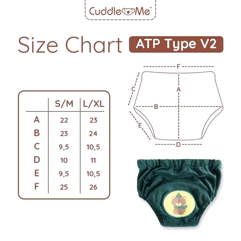 CuddleMe Adjustable Training Pants 5
