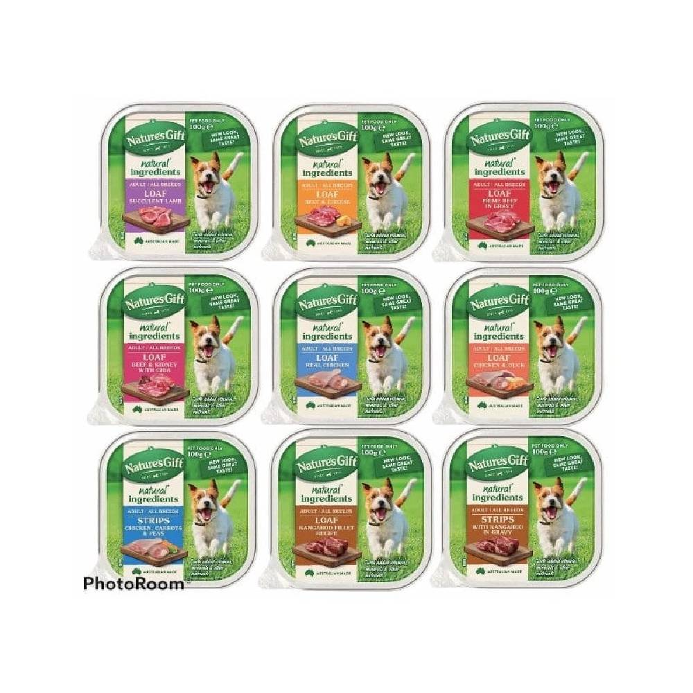 Natures Gift  Gourmet Wet Dog Food