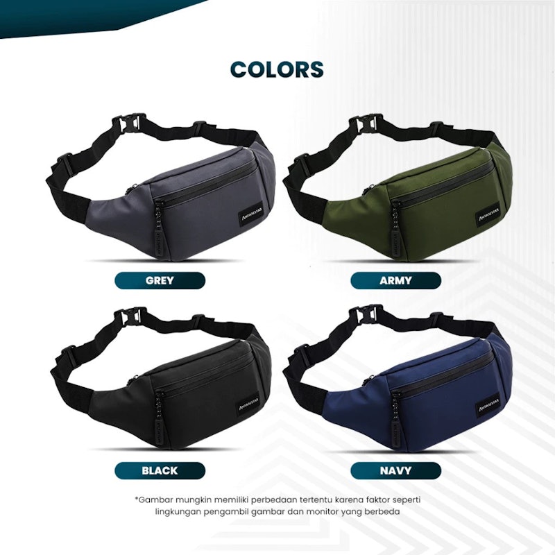 ANTARESTAR Waist Bag Crossbody Premium 5
